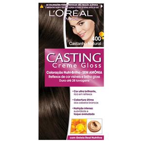 Tintura L`Oréal Casting Gloss 400 Castanho Natural