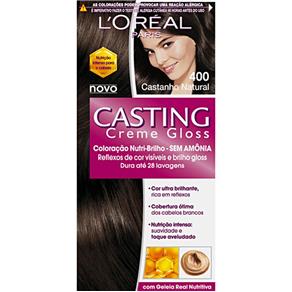 Tintura L`Oréal Casting Gloss 400 Castanho Natural