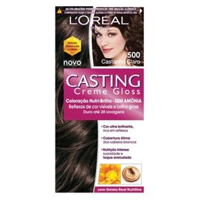 Tintura L`Oréal Casting Gloss 500 Castanho Claro
