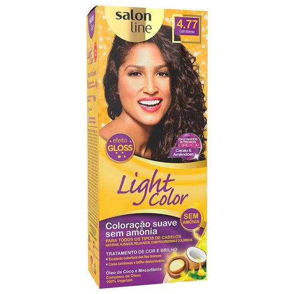 Tintura Light Color Café Intenso 4.77 - Salon Line