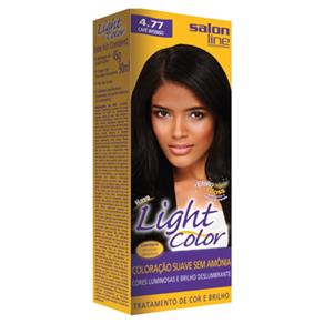 Tintura Light Color Salon Line - 4.77 Café Intenso