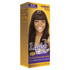 Tintura Light Color Salon Line - 5.0 Castanho Claro