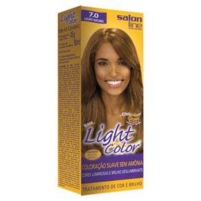 Tintura Light Color Salon Line - 7.0 Louro Claro