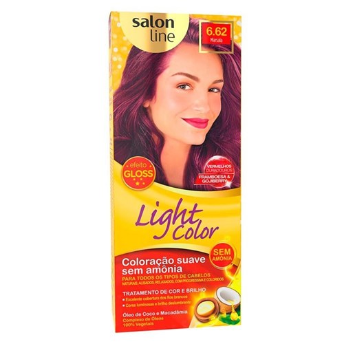 Tintura Light Color Salon Line Marsala 6.62 45G