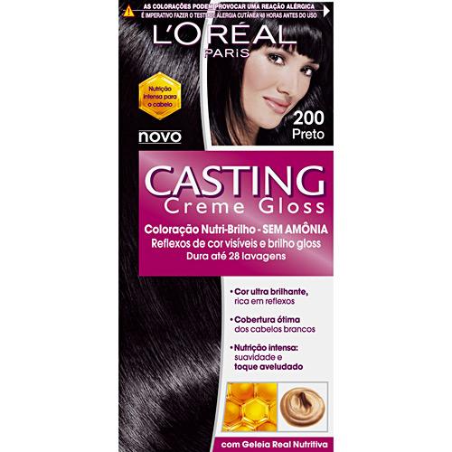 Tintura L'Oréal Casting Gloss 200 Preto