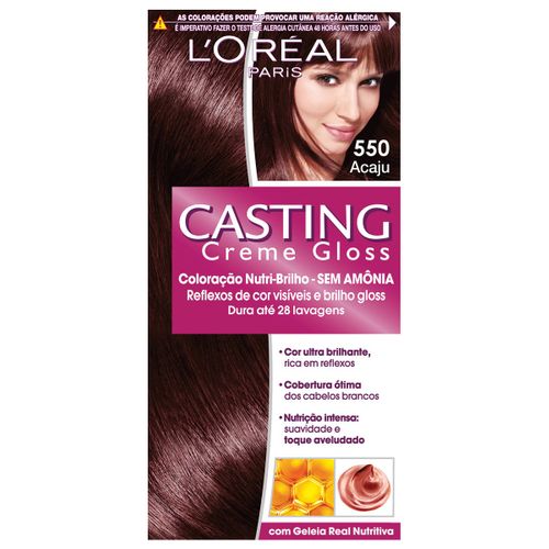 Tintura L'Oréal Casting Gloss 550 Acajú