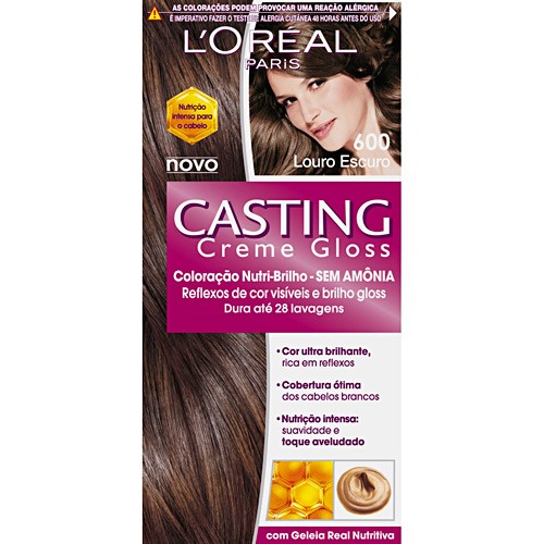 Tintura L'Oréal Casting Gloss 600 Louro Escuro