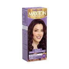 Tintura Maxton Kit Econômico 3.66 Acaju Purpura
