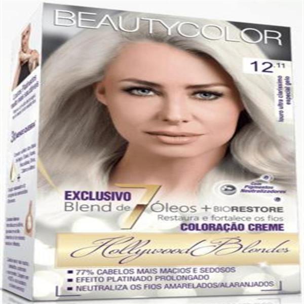 Tintura Permanente Beauty Color 12.11 Lo Ultra Clar Especial Gelo - Sem Marca