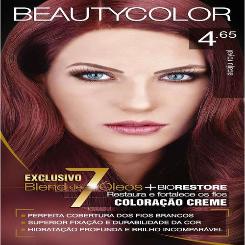 Tintura Permanente Beauty Color 4.65 Acajú Royal