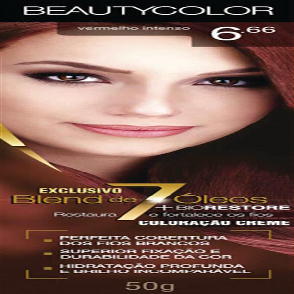 Tintura Permanente Beauty Color 45g Chama Provocante - Sem Marca