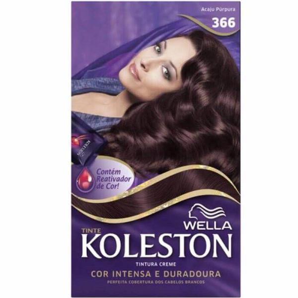 Tintura Permanente Koleston 366 Acajú Púrpura - Sem Marca