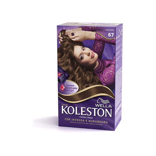 Tintura Permanente Koleston Creme Gloss Kit 67 Chocolate