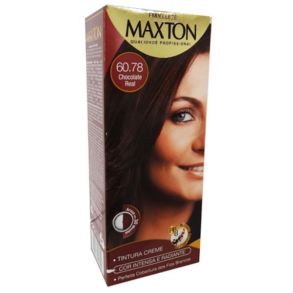 Tintura Permanente Maxton 60.78 Chocolate - Sem Marca