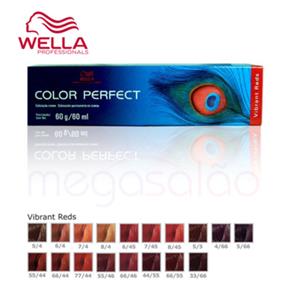 Tintura Profissional Wella Color Perfect - 6/45 Louro Escuro Vermelho Acaju 60G