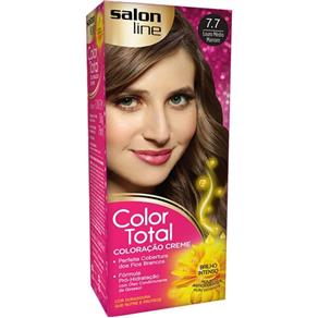 Tintura Salon Line Color Total - 7.7 - LOURO MÉDIO MARROM