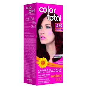 Tintura Salon Line Color Total - Castanho Vermelho Acaju 4.65 Color