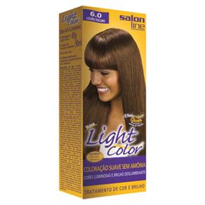 Tintura Salon Line Light Color - 6.0 Louro Escuro