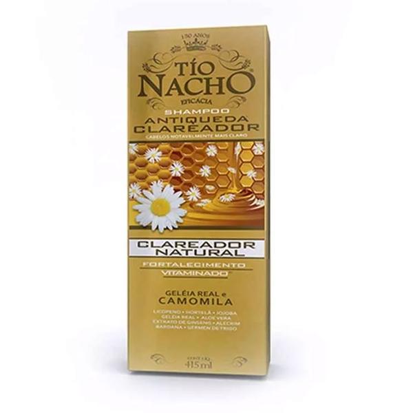 Tio Nacho Antiqueda Clareador Camomila Shampoo - 415ml