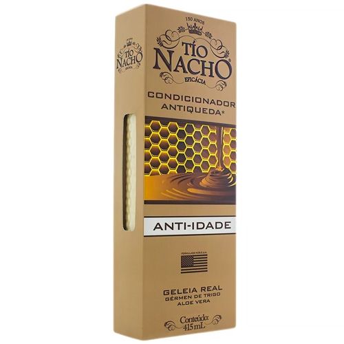 Tío Nacho Condicionador Antiqueda/anti-idade Vitaminado C/ Geléia Real 415ml