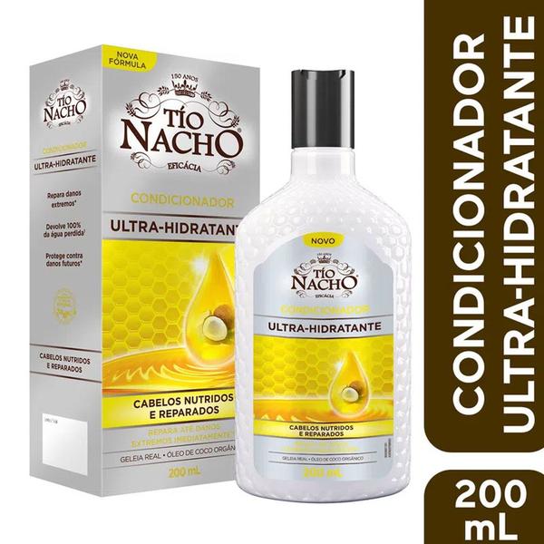 Tío Nacho Condicionador Ultra-hidratante Óleo de Coco 200mL - Tio Nacho