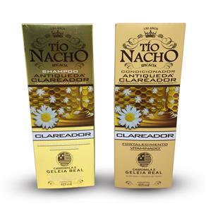 Tio Nacho Kit Shampoo e Condicionador Clareador Genomma