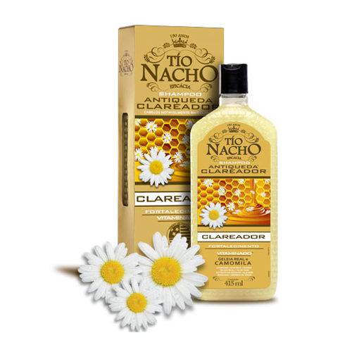 Tío Nacho Shampoo Antiqueda Clareador Natural C/ Geléia Real e Camomila 415ml