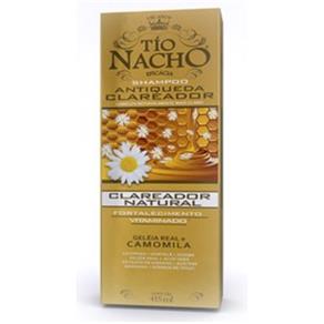 Tío Nacho Shampoo Antiqueda Clareador Natural C/ Geléia Real e Camomila 415Ml
