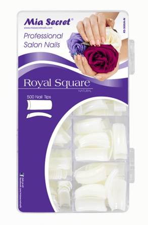 Tip | Royal Square | Natural | 500 Pçs | Mia Secret