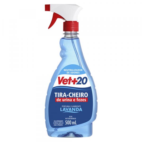 Tira Cheiro Vet+20 em Spray de Lavanda - 500 ML