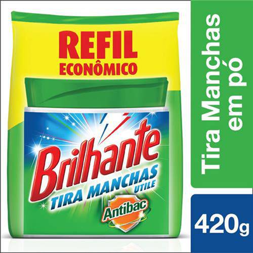 Tira Mancha Brilhante 420g-refil Antibac