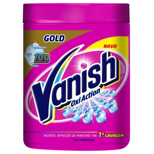 Tira Manchas Pó Vanish Oxi Action Gold - 450g