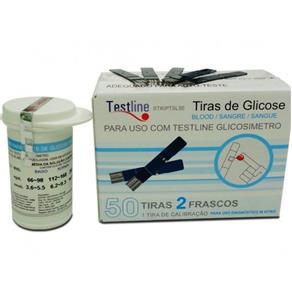 Tiras de Glicose - TestLine - Caixa com 50 Tiras