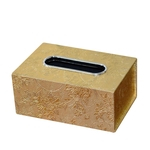 Tissue couro Box Europeia guardanapo Tray Box Medium Leather Car Tissue Box