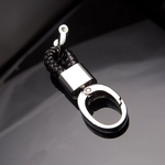 Titular Unisex Car Key Chaveiros delicado chaveiro Mão Tecidos Horseshoe Buckle Keychain