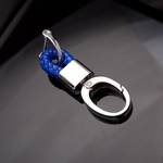 Titular Unisex Car Key Chaveiros delicado chaveiro Mão Tecidos Horseshoe Buckle Keychain