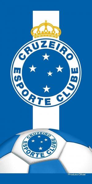 Toalha Aveludada Time de Futebol - Cruzeiro Buettner