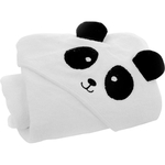 Toalha com Capuz Panda Infanti