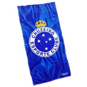 Toalha Cruzeiro de Banho Oficial 1,40x0,70 Buettner - AZUL ROYAL