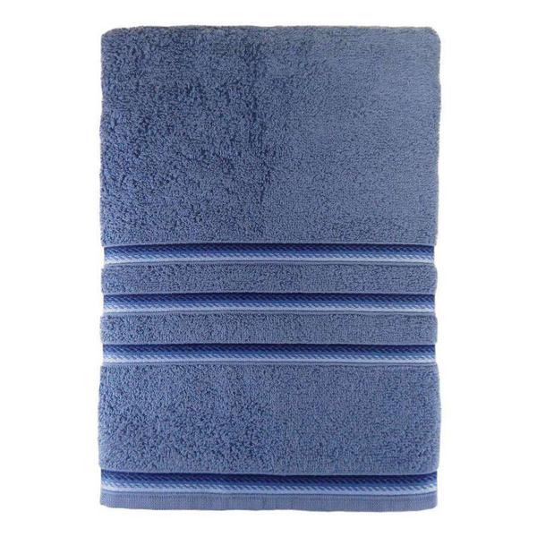 Toalha de Banho Algodão Classic 420g/m 24 Fios Retorcido Extra Maciez -Azul Infinity - Appel