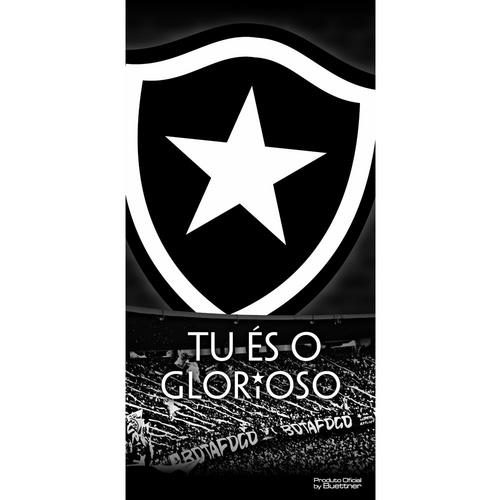 Toalha de Banho Aveludada Botafogo 360 Gsm - Buettner-Botafogo