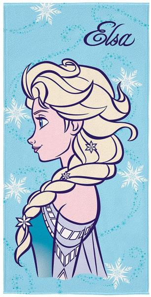 Toalha de Banho Aveludada Elsa Frozen - Lepper