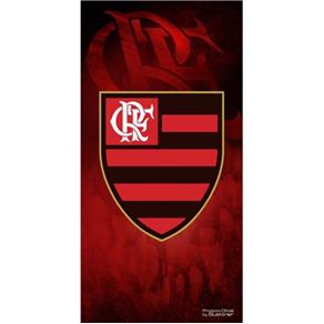 Toalha de Banho Aveludada Flamengo 360 Gsm - Buettner
