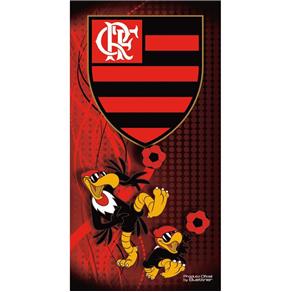 Toalha de Banho Aveludada Flamengo 360 Gsm - Buettner