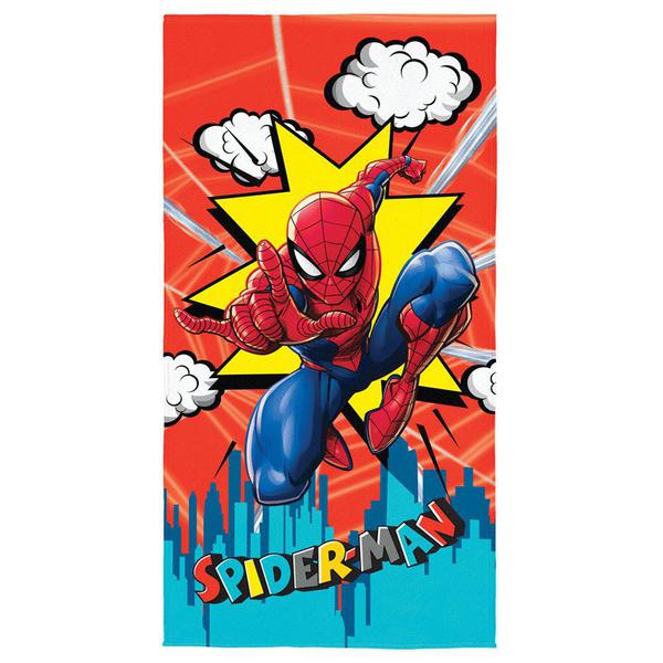 Toalha de Banho Aveludada Spider Man 70x140cm Transfer - Lepper