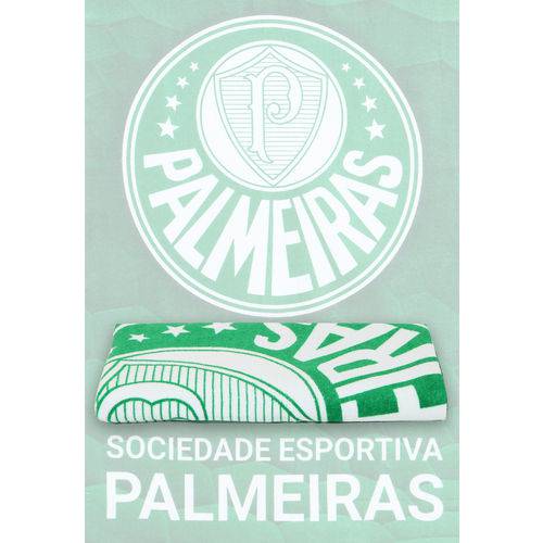 Toalha de Banho Buettner Veludo Palmeiras Verde
