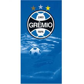 Toalha de Banho - Clubes de Futebol - Grêmio - Mod 07 - Aveludada - Dohler