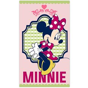 Toalha de Banho Disney Minnie Jam Rosa - Santista