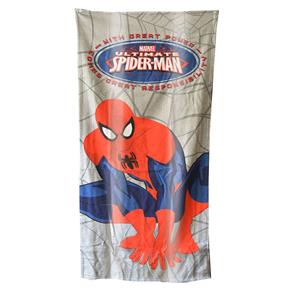 Toalha de Banho Felpuda Estampada Spider Man Ultimate e