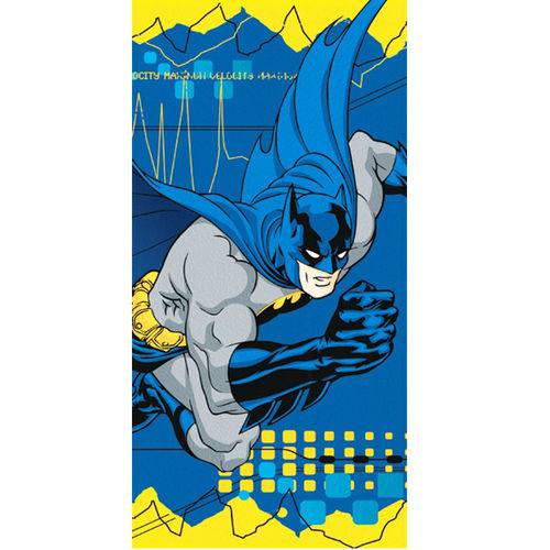 Toalha de Banho Felpuda Personagem Batman Modelo 02- Lepper